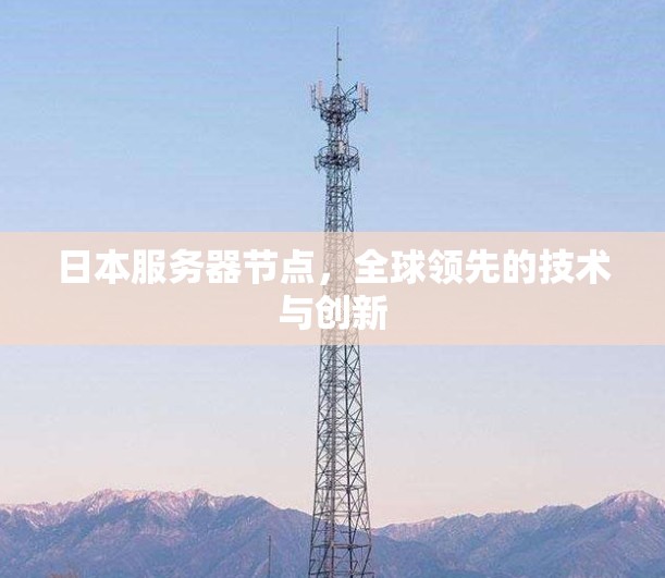 日本服务器节点，全球领先的技术与创新