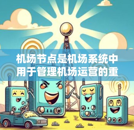 机场节点是机场系统中用于管理机场运营的重要工具，帮助机场协调资源、控制流程并提高效率。以下是一步步的教程，帮助你理解和使用机场节点