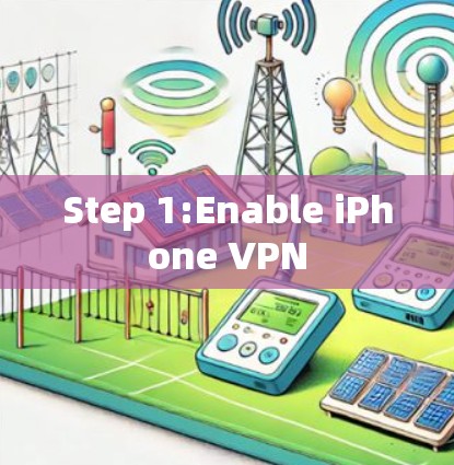 Step 1:Enable iPhone VPN