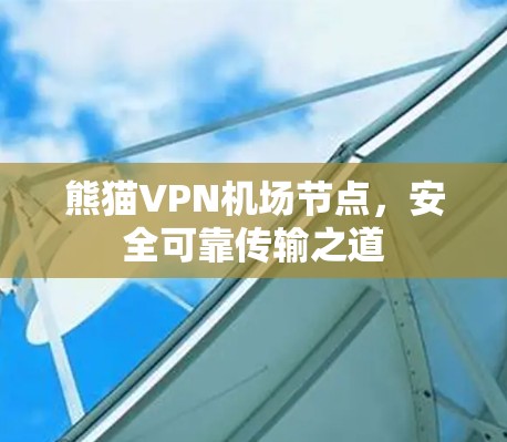 熊猫VPN机场节点,安全可靠传输之道