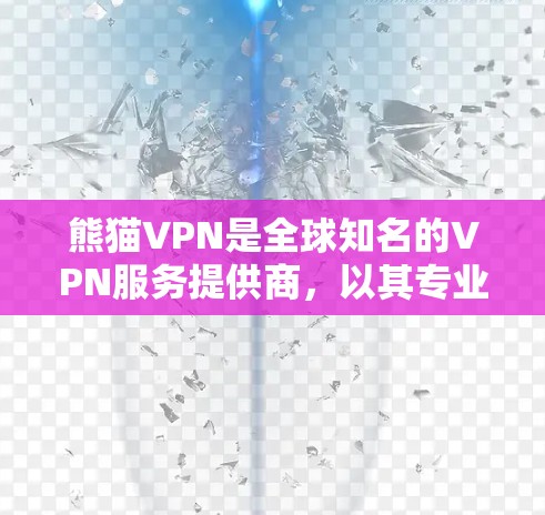 熊猫VPN是全球知名的VPN服务提供商,以其专业的技术和稳定的网络保障著称。以下是关于熊猫VPN的评测