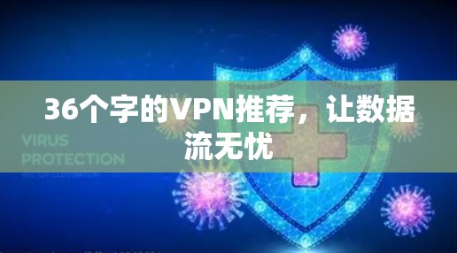 36个字的VPN推荐,让数据流无忧 36个字的VPN推荐,让数据流无忧