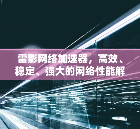 雷影网络加速器，高效、稳定、强大的网络性能解决方案