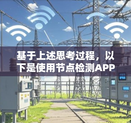 基于上述思考过程，以下是使用节点检测APP的详细步骤