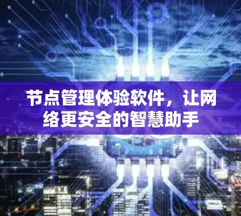 节点管理体验软件,让网络更安全的智慧助手 节点管理体验软件,让网络更安全的智慧助手