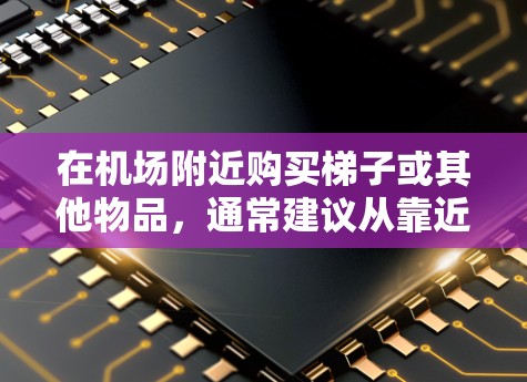 在机场附近购买梯子或其他物品，通常建议从靠近机场的商店或便利店购买，因为这些地方通常更方便和价格更亲民。以下是一些建议